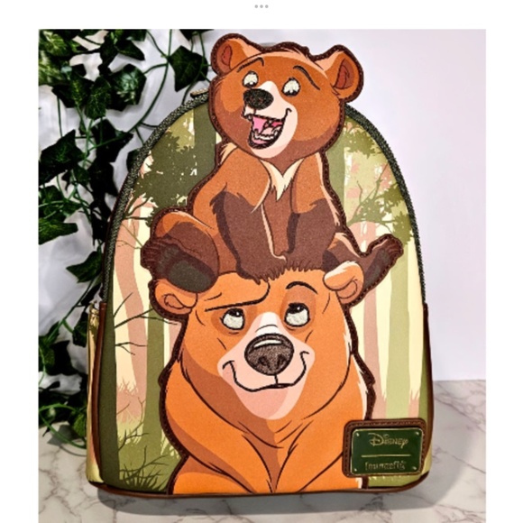 Disney Loungefly Brother Bear Koda and Kenai Mini Backpack s-l400.jpg main image 3
